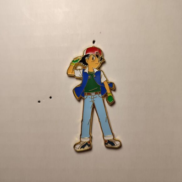 Pokemon Anime Ash Ketchum Generations Enamel Pins Set 7 Official Nintendo Badges - Picture 5 of 8